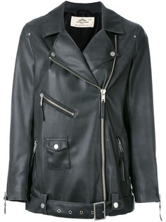 leather-effect jacket Urbancode