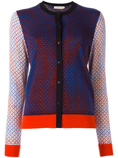 geometric pattern cardigan Tory Burch