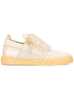 tonal panel sneakers Giuseppe Zanotti Design