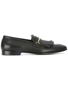 fringed trim loafers  Louis Leeman