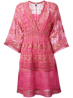 платье с V-образным вырезом M Missoni