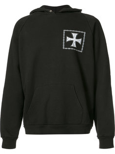 Erd Croix avec des Roses hoodie Enfants Riches Deprimes
