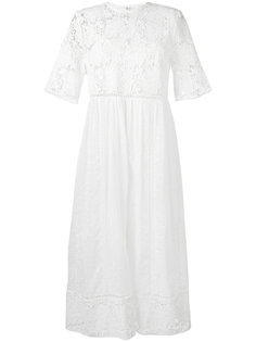 платье с вышивкой Caravan  Zimmermann