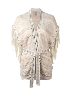 fringed poncho Laneus