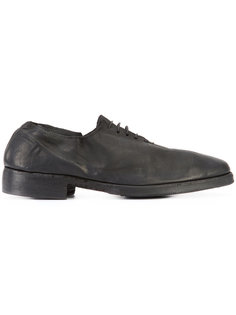 almond toe Derby shoes Guidi
