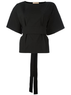 belted T-shirt  Erika Cavallini