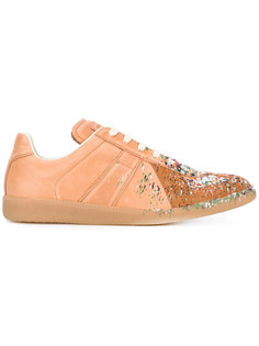 кеды с брызгами краски Maison Margiela