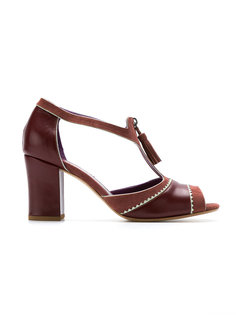 chunky heel pumps Sarah Chofakian