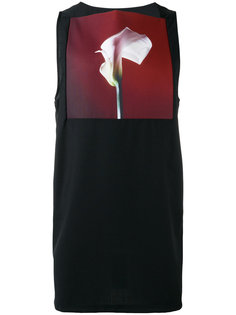 flower print tank Raf Simons