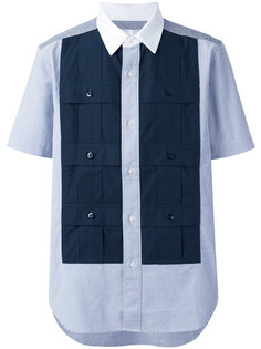 рубашка с короткими рукавами и вставкой Ganryu Comme Des Garcons