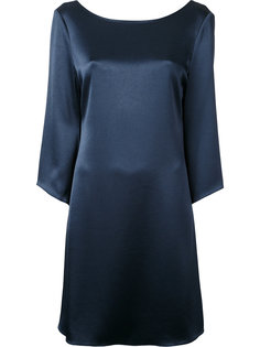 fitted high-shine dress Diane Von Furstenberg