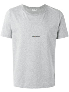 logo print T-shirt Saint Laurent