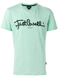 logo T-shirt Just Cavalli