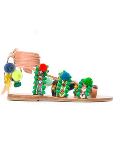 Marabu embellished sandals Elina Linardaki