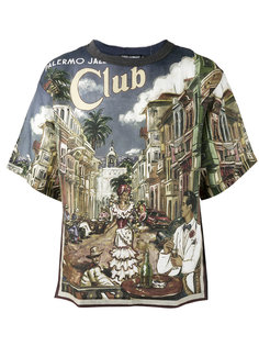 футболка Palermo Jazz Club Dolce &amp; Gabbana