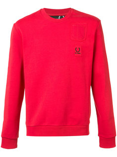 pocket patch sweatshirt  Raf Simons X Fred Perry