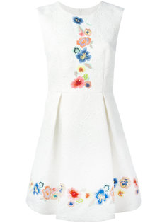 embroidered jacquard dress Blugirl