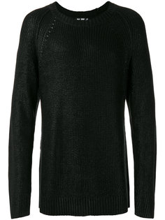 crew neck jumper  Blk Dnm