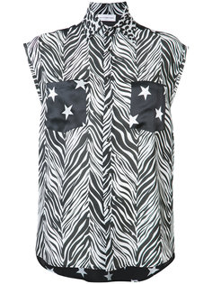 multi-print sleeveless shirt Faith Connexion