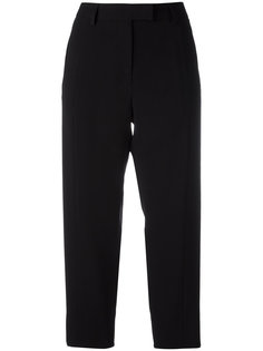 flap pocket cropped trousers Alberto Biani