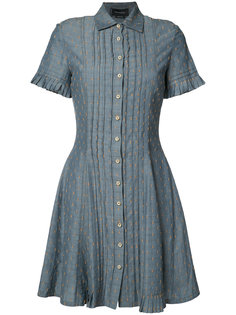 pleated shirt dress Yigal Azrouel