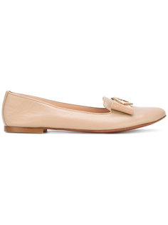 bow ballerina shoes Baldinini