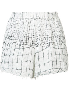 printed shorts  Raquel Allegra