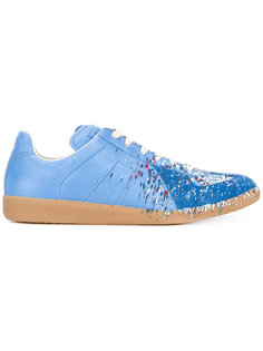 кеды с брызгами краски Maison Margiela