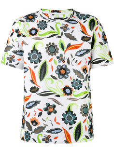 футболка с цветочным принтом Fendi