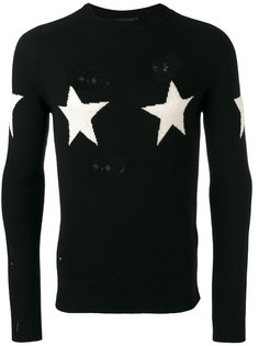 star pattern distressed jumper Marc Jacobs