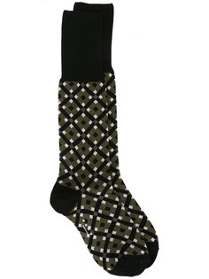 Tracery intarsia socks Marni