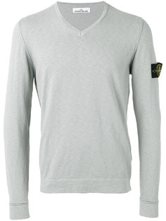 logo patch jumper Stone Island