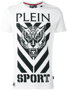 футболка с принтом тигра Plein Sport
