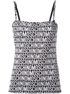 майка на тонких бретелях Moschino