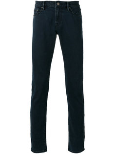 прямые джинсы с фирменной нашивкой Burberry