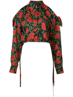 rose crop drawstring top  Alexander Wang