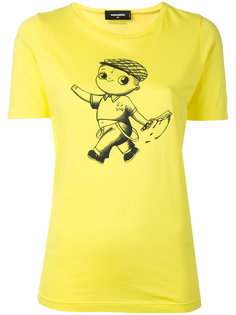 футболка Switchblade Punk Dsquared2