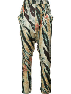 patterned trousers Baja East