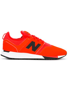 кеды с панельным дизайном New Balance