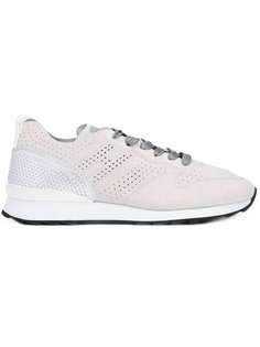 perforated lace-up trainers Hogan Rebel
