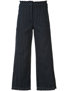 cropped pinstripe trousers Alexander Wang