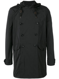 hooded double breasted coat Aspesi