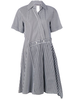 асимметричное полосатое платье Risorsa Sportmax
