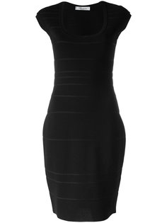 платье с вырезом-ковш Blumarine
