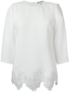 scalloped lace hem blouse Elizabeth And James