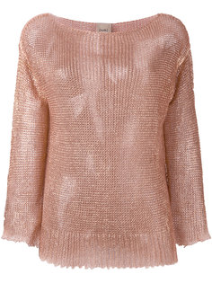 loose knit top Nude
