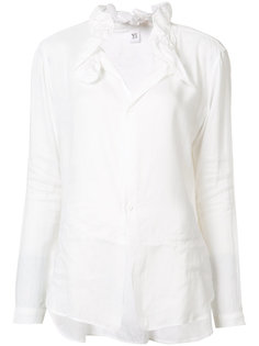 gathered collar shirt Ys Y`s