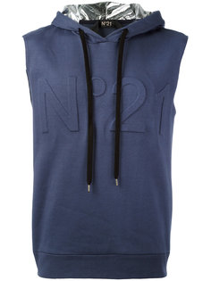 sleeveless hoodie  Nº21