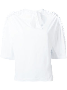 back ribbon frill T-shirt Steve J &amp; Yoni P