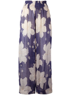 floral print trousers Forte Forte